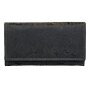 Tillberg Women and Men leather wallet 16 cm, black SR-16370