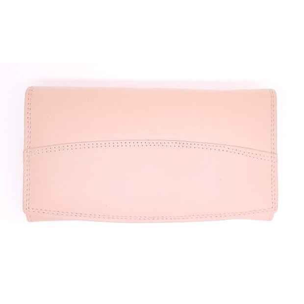 Tillberg ladies wallet made from real nappa leather rose