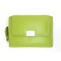 Tillberg wallet made from real nappa leather apple green
