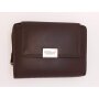 Tillberg wallet made from real nappa leather dark brown