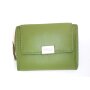 Tillberg wallet made from real nappa leather pastell green