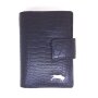 Wallet in croco look, real leather, robust, high quality...
