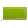 Tillberg ladies wallet made from real nappa leather 9,5 cm x 17,5 cm x 3,5 cm apple green