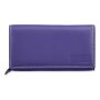 Tillberg ladies wallet made from real nappa leather 9,5 cm x 17,5 cm x 3,5 cm purple