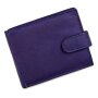 Portemonnaie violett, Echtleder,Venture, Querformat , qualitativ hochwertig, robust