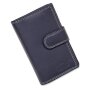Tillberg ladies wallet made from real nappa leather 15 cm x 10 cm x 3,5 cm, navy blue