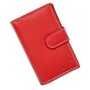 Tillberg ladies wallet made from real nappa leather 15 cm x 10 cm x 3,5 cm, red
