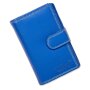Tillberg ladies wallet made from real nappa leather 15 cm x 10 cm x 3,5 cm, royal blue