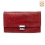 Waiters wallet made from real nappa leather 10x18x3 cm reddish brown