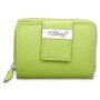 Tillberg ladies wallet made from real leather apple green