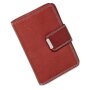 Tillberg ladies wallet made from real leather 13,5x9,5x2,5 cm cognac