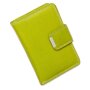 Tillberg ladies wallet made from real leather 13,5x9,5x2,5 cm pastel green