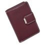 Tillberg ladies wallet made from real leather 13,5x9,5x2,5 cm wine red