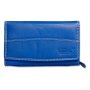 Tillberg ladies wallet made from real nappa leather 9,5x17x2,5 cm royal blue