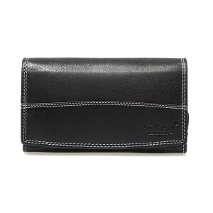 Tillberg ladies wallet made from real nappa leather 9,5x17x2,5 cm black