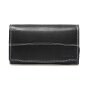 Tillberg ladies wallet made from real nappa leather 9,5x17x2,5 cm black