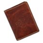 Tillberg wallet made from real leather with wings wild 88 motif mushroom