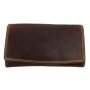 Wallet made from real water buffalo leather, mushroom