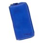 Tillberg ladies wallet real leather 19x10,5x3,5 cm royal blue+white