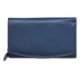 Tillberg ladies wallet made from real leather navy blue