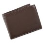 Tillberg wallet wallet made of genuine leather 9.5x12x3.5 cm dark brown