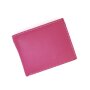 Tillberg Geldb&ouml;rse Portemonnaie Portmonee aus echtem Leder 9,5x12x3,5 cm pink