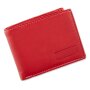 Tillberg unisex wallet made of genuine leather landscape format 10x12x2.5 cm red