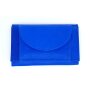 Tillberg wallet made from real leather 6,5 cm x 9 cm x 1,5 cm royal blue