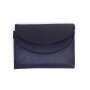 Small wallet made from real nappa leather black