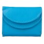 Tillberg wallet made from real nappa leather 7 cm x 9,5 cm x 2 cm, royal blue