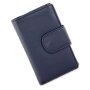 Tillberg ladies wallet made from real nappa leather navy...