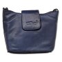 Tillberg Handbag, Real leather, Magnetic closure, Shoulderbag royal blue