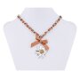 Edelweiss Trachten Women Necklace brass 42 cm, brown