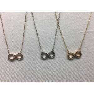 Ladies necklace with pendant infinity &quot;infinity...