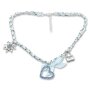 Bavarian style necklace with bow and three different...