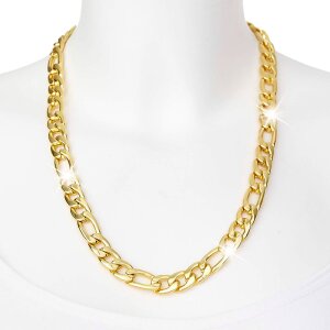 Curb necklace 55 cm long 1,10 cm wide