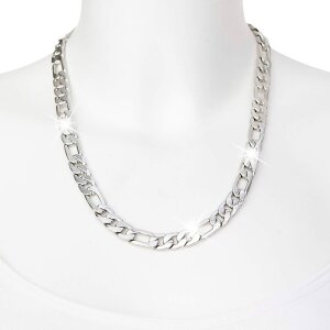 Curb necklace 50 cm long 0,94 cm wide