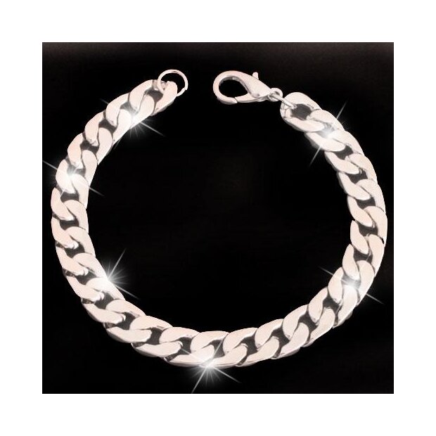 Curb bracelet 23 cm long 0,95 cm wide