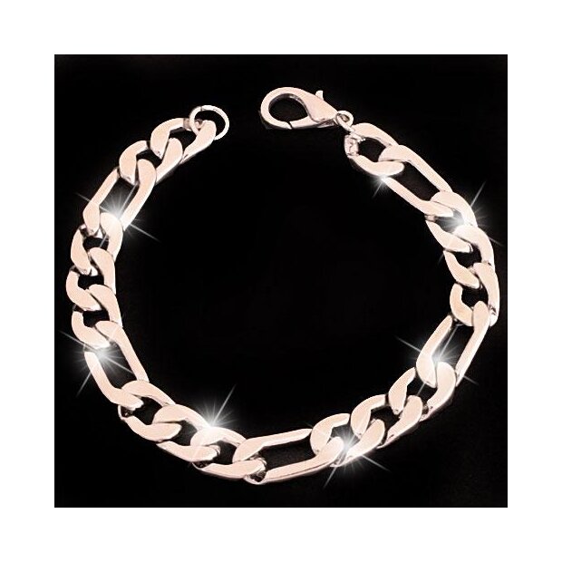 Curb bracelet 22 cm long 0,94 cm wide