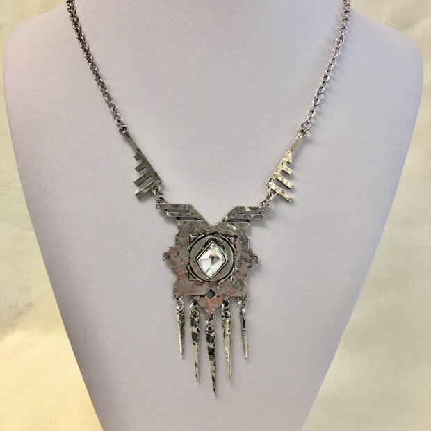 Venture women necklace with gemstone 42 cm SR-18005