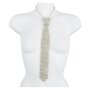 Venture Damen Perlen-Krawatten- Kette Messing Kunstperlen 36 cm SR-18474 011-01-10