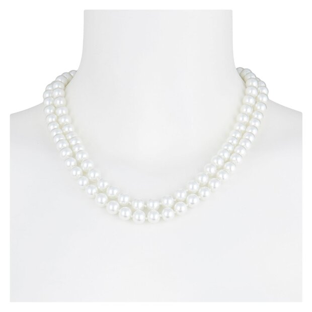 Venture Women beads necklace pearls jewelry brass beads 49 cm SR-18481