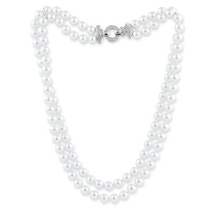 Venture Damen Perlenkette Perlenschmuck Messing 49 cm SR-18481 051-03-02