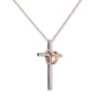 Surjeet-Reena Unisex stainless steel necklace brass 50 cm SR-10127