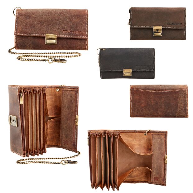 Details about   Real Leather Waiter Waitress Bag Wallet Purse Braun Taxi Wallet 
