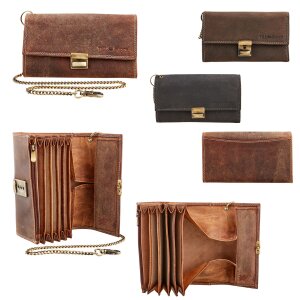 Waiters wallet made from real leather with 5 compartments...