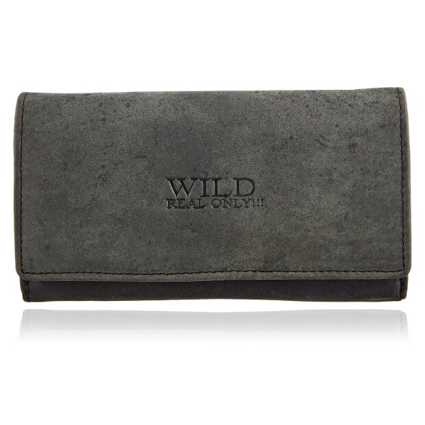 Wild Real Only!!! leather wallet black
