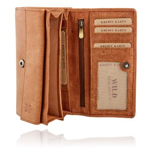 Wild Real Only!!! leather wallet tan