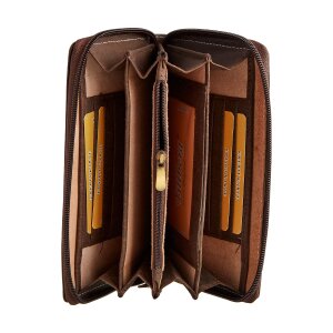 Tillburry ladies wallet made from real water buffalo leather 8041