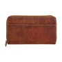 Tillburry ladies wallet made from real water buffalo leather brown